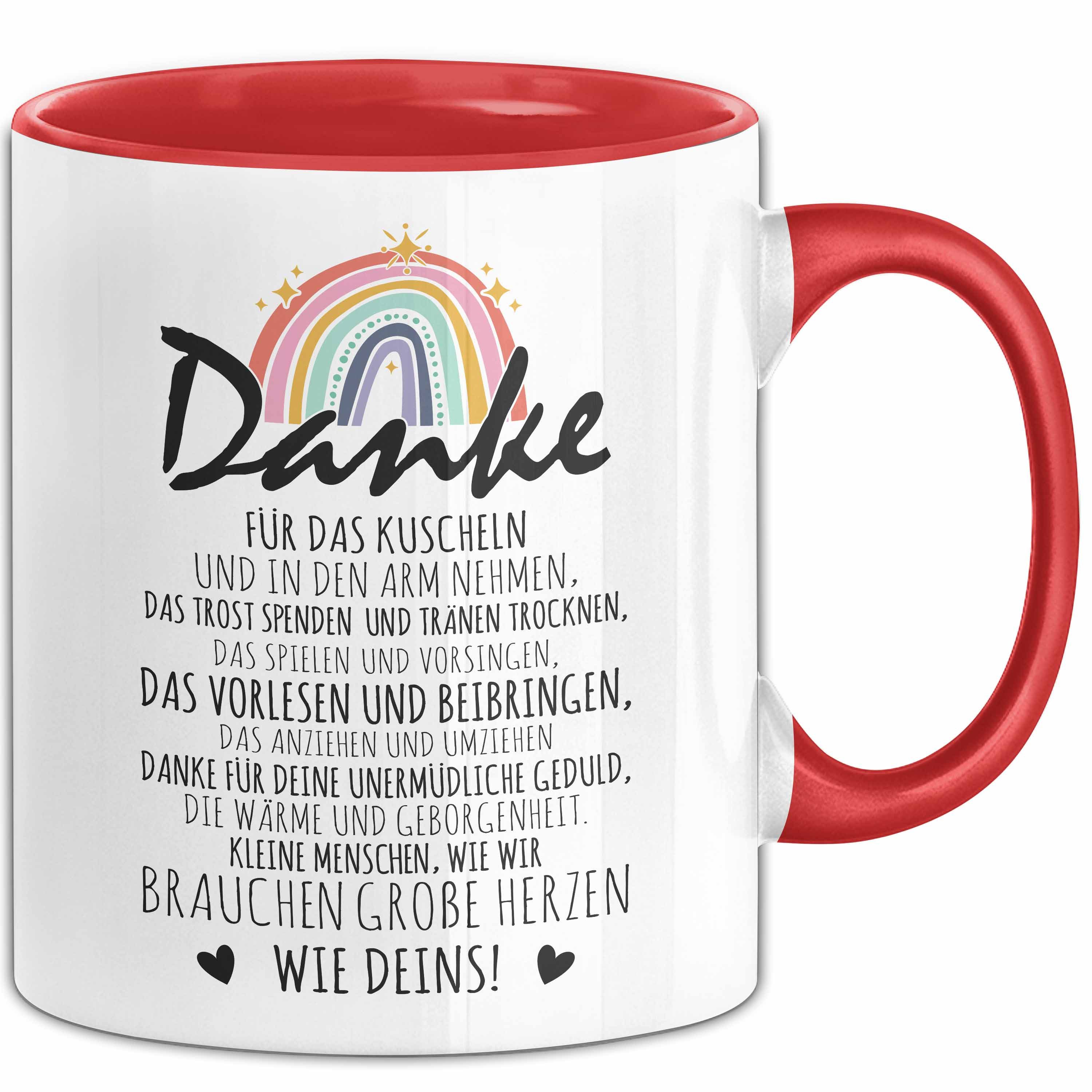 Trendation Tasse Erzieherin Abschiedsgeschenk Tasse Abschied Kindergarten Geschenkidee