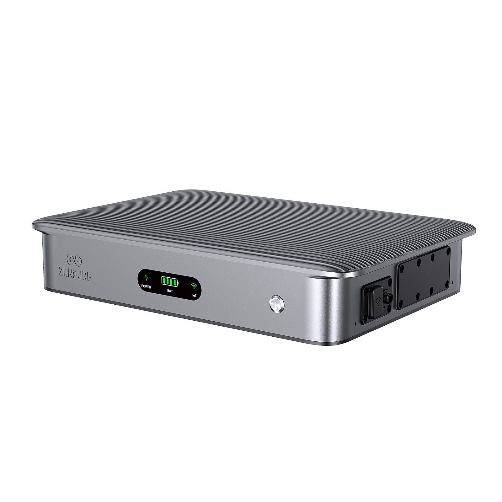 ZENDURE SuperCharged Инвертор SolarFlow 2400 AC, Balkonkraftwerk mit Speicher, 2400W AC Eingang, (Système de Gestion d'Énergie IA), Puissance de Sortie 2400W, Capacité 2.88-17.28 kWh