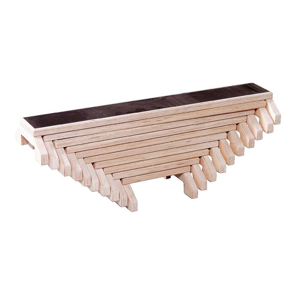 Sport-Thieme Klettergerüst Greizer Treppen-Set Kombi, 10 Greizer Treppen im Set