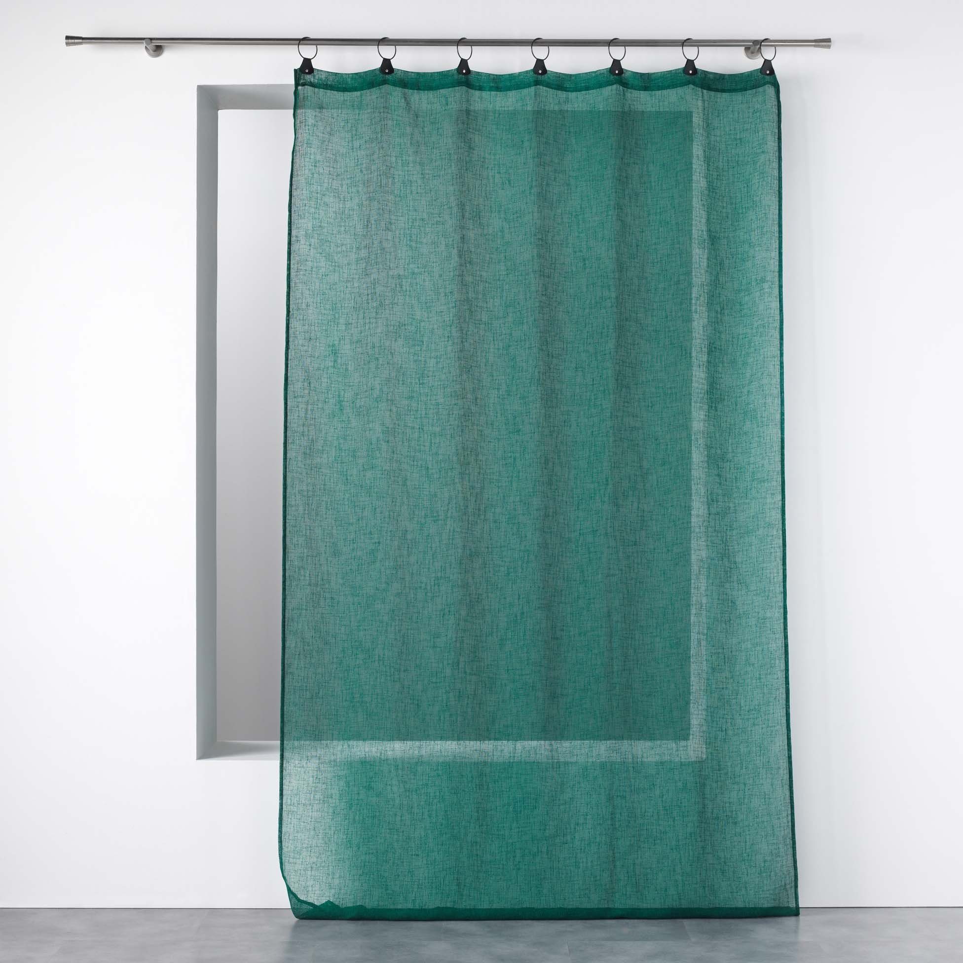 Vorhang, Douceur d'intérieur, Schlaufen (1 St), modern grün