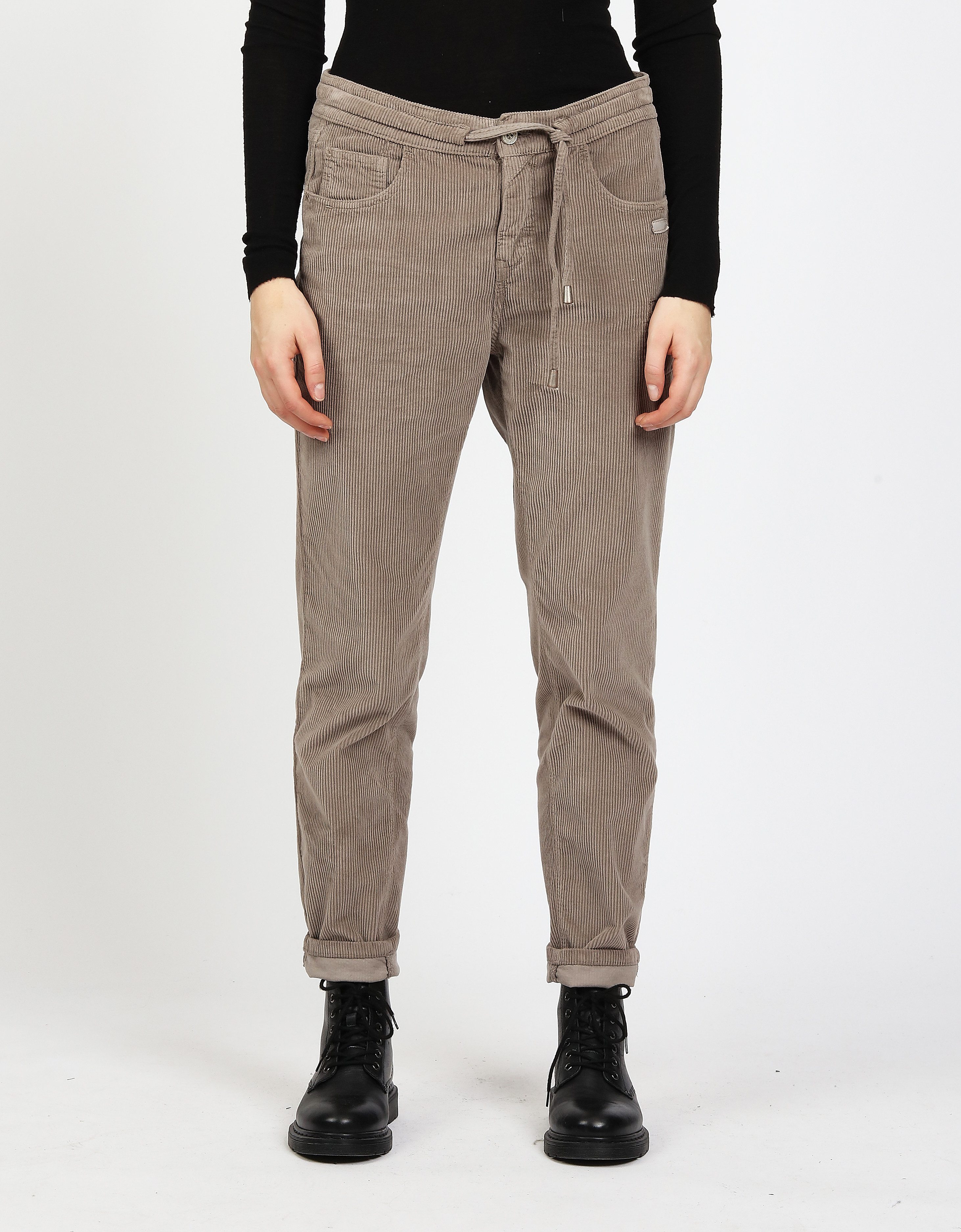 GANG Cordhose 94AMELIE JOGGER mit Tunnelzug am Bund günstig online kaufen