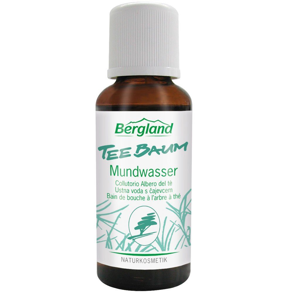 Bergland-Pharma GmbH & Co. KG Mundwasser Teebaum bio, 30 ml