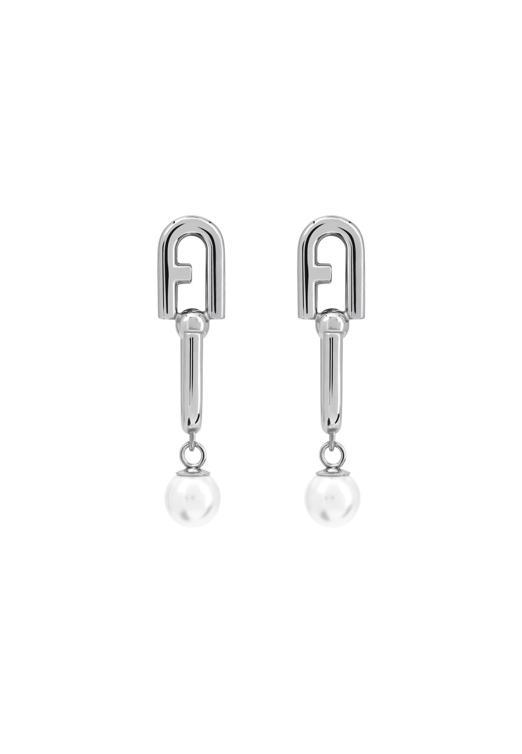 Furla Серьги-Set FURLA CHAINED LOGO (clip on earrings, 1-tlg)