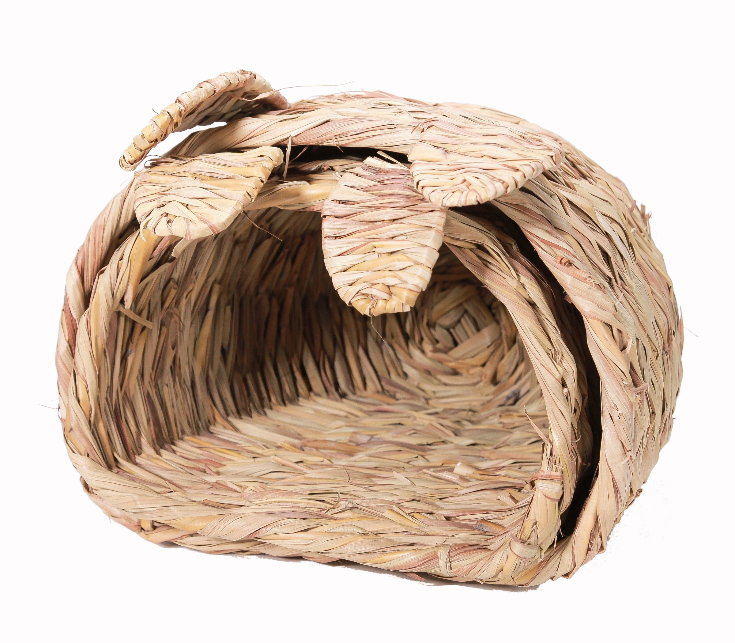Dehner Kleintierhaus Grashöhle Aiko aus Naturmaterial 26 x 27 x 20 cm