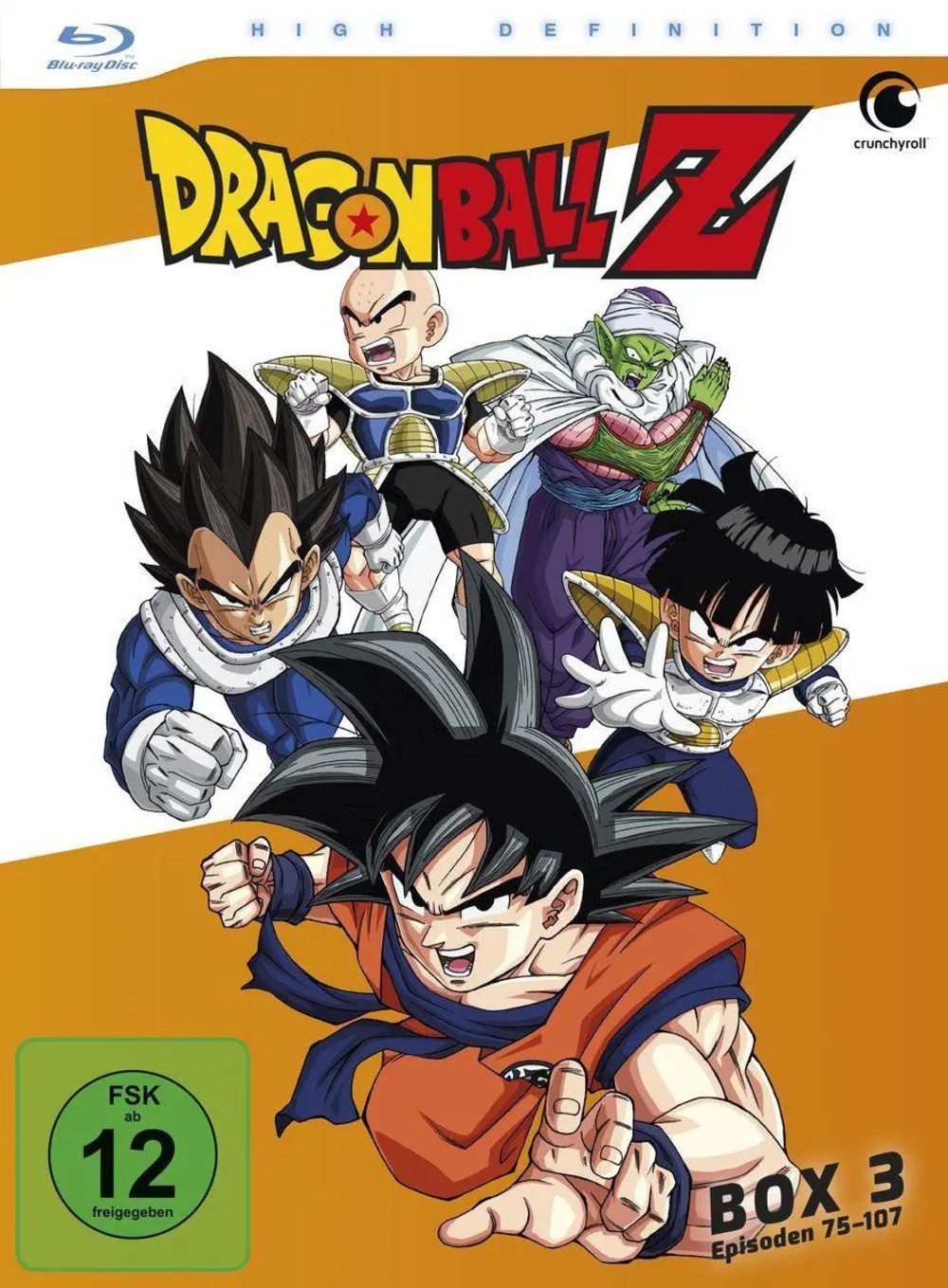 Blu-ray Dragonball Z TV-Serie Box 3 (Episoden 75-107) (4 Blu-rays)