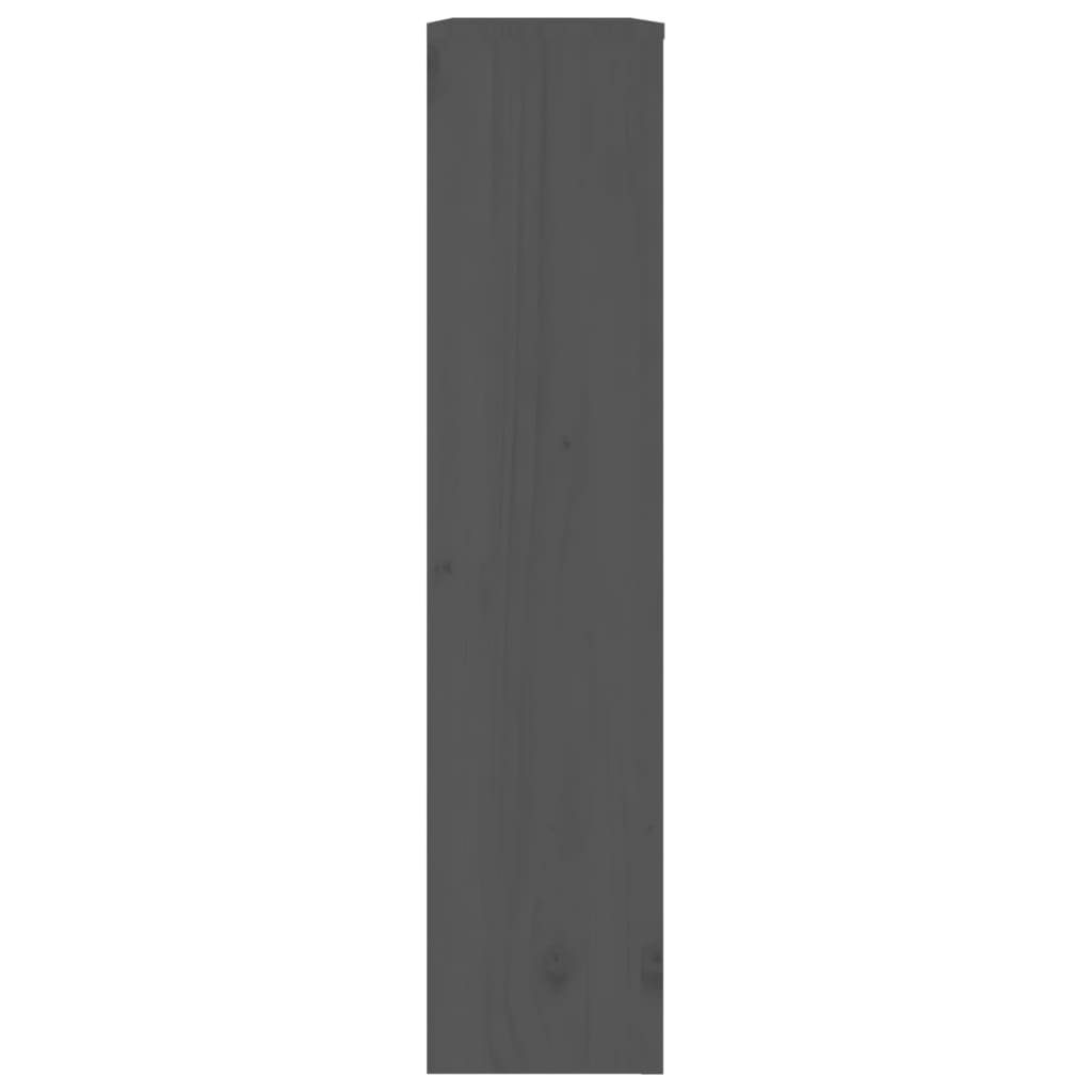 vidaXL Kiefer Heizkörper-Wäschetrockner Grau Heizkörperverkleidung Massivholz cm 79,5x19x84
