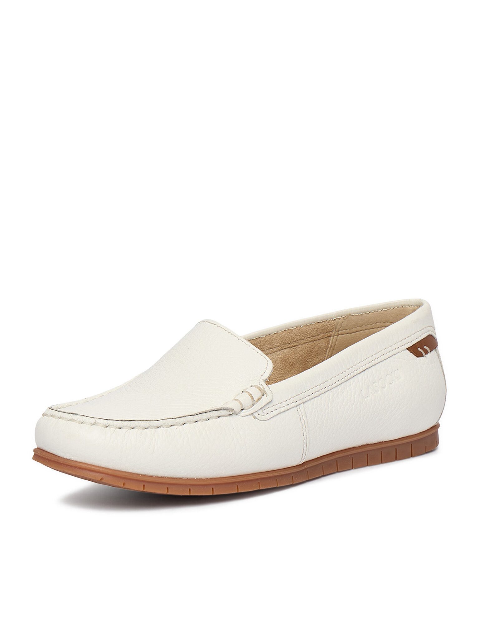 LASOCKI Lasocki Damen-Loafers Weiß Lasocki-CEO-WB-MADONNA-11 Weiß Mokassin