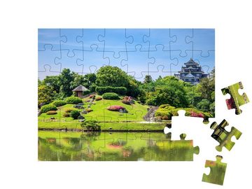 puzzleYOU Puzzle Korakuen Park, Okayama, Japan, 48 Puzzleteile, puzzleYOU-Kollektionen Japan