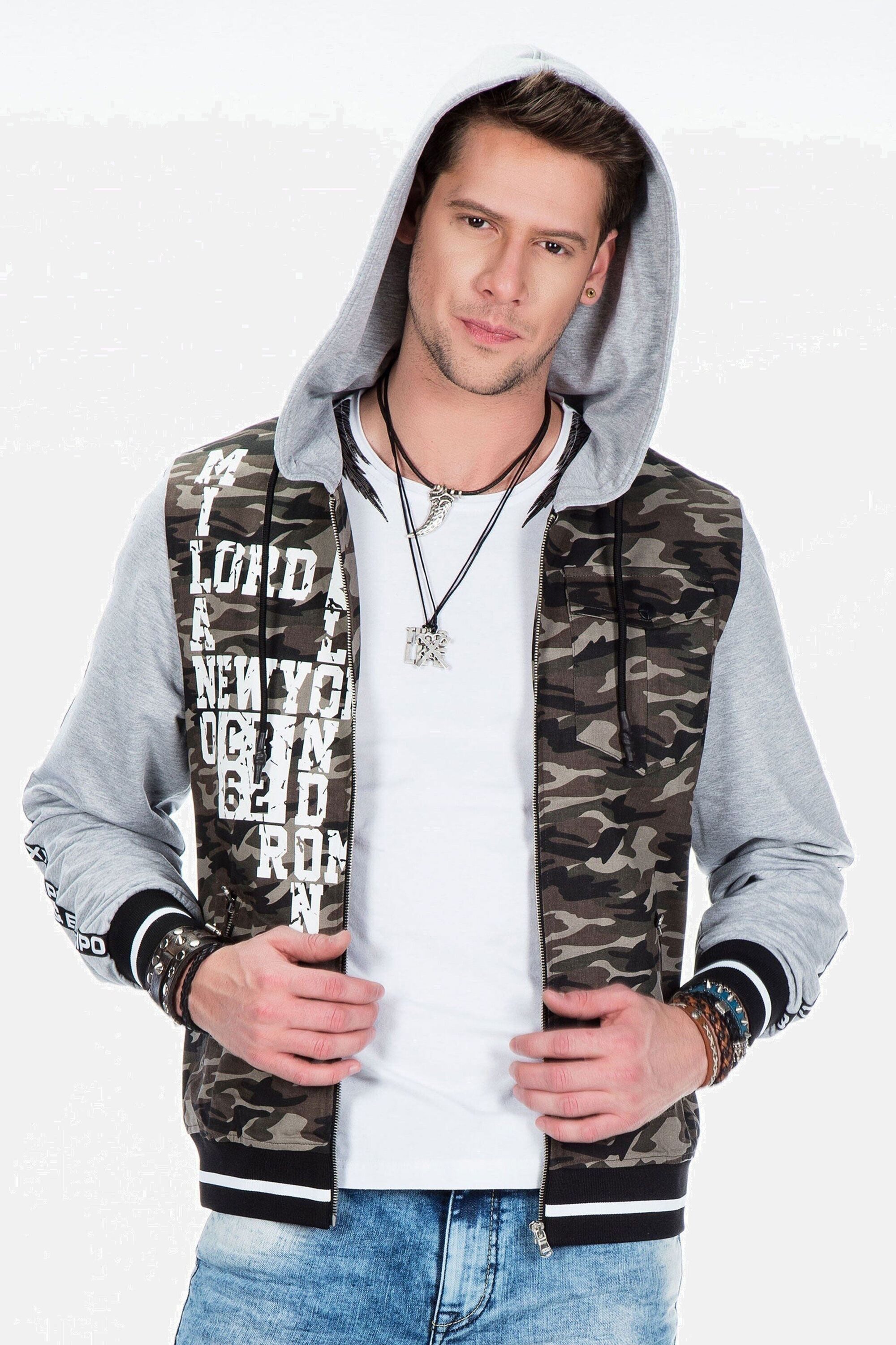 Cipo & Baxx Sweatjacke Jacke (1-tlg) – Bild 3 von 5