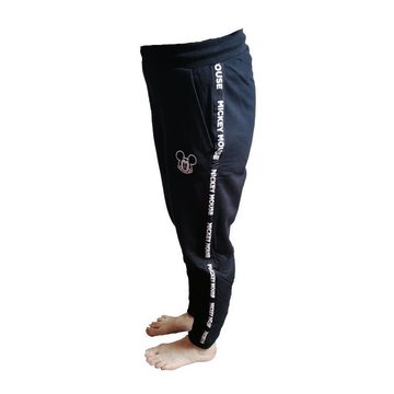 EplusM Jogginghose Mickey Mouse Freizeit- / Jogging- Hose mit gesticktem Logo und Schrift