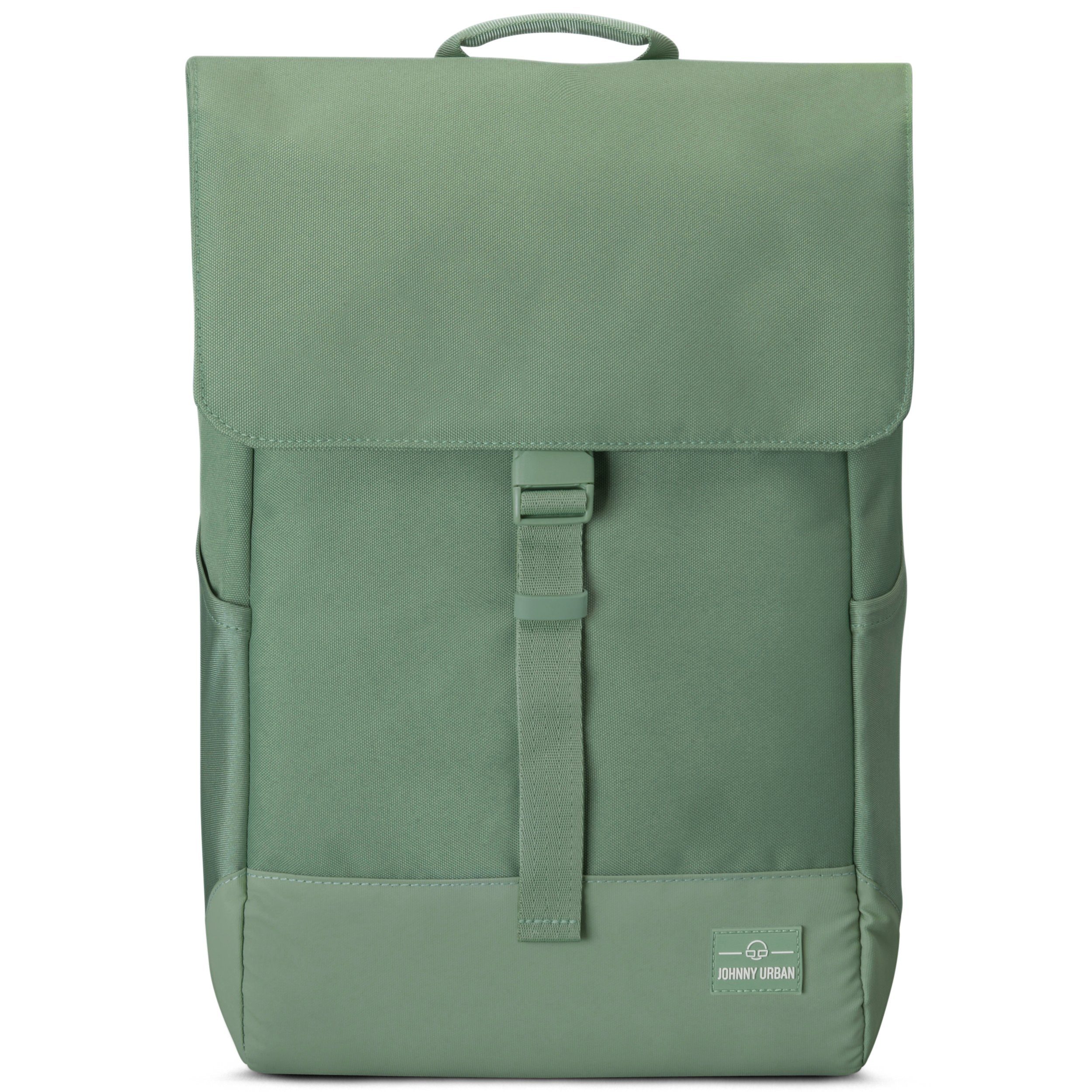 Johnny Urban Cityrucksack MIKA, Rolltop Damen Herren, Laptop Fach (1-tlg), Flexible Größe, Gepolstertes Laptopfach, Wasserabweisend