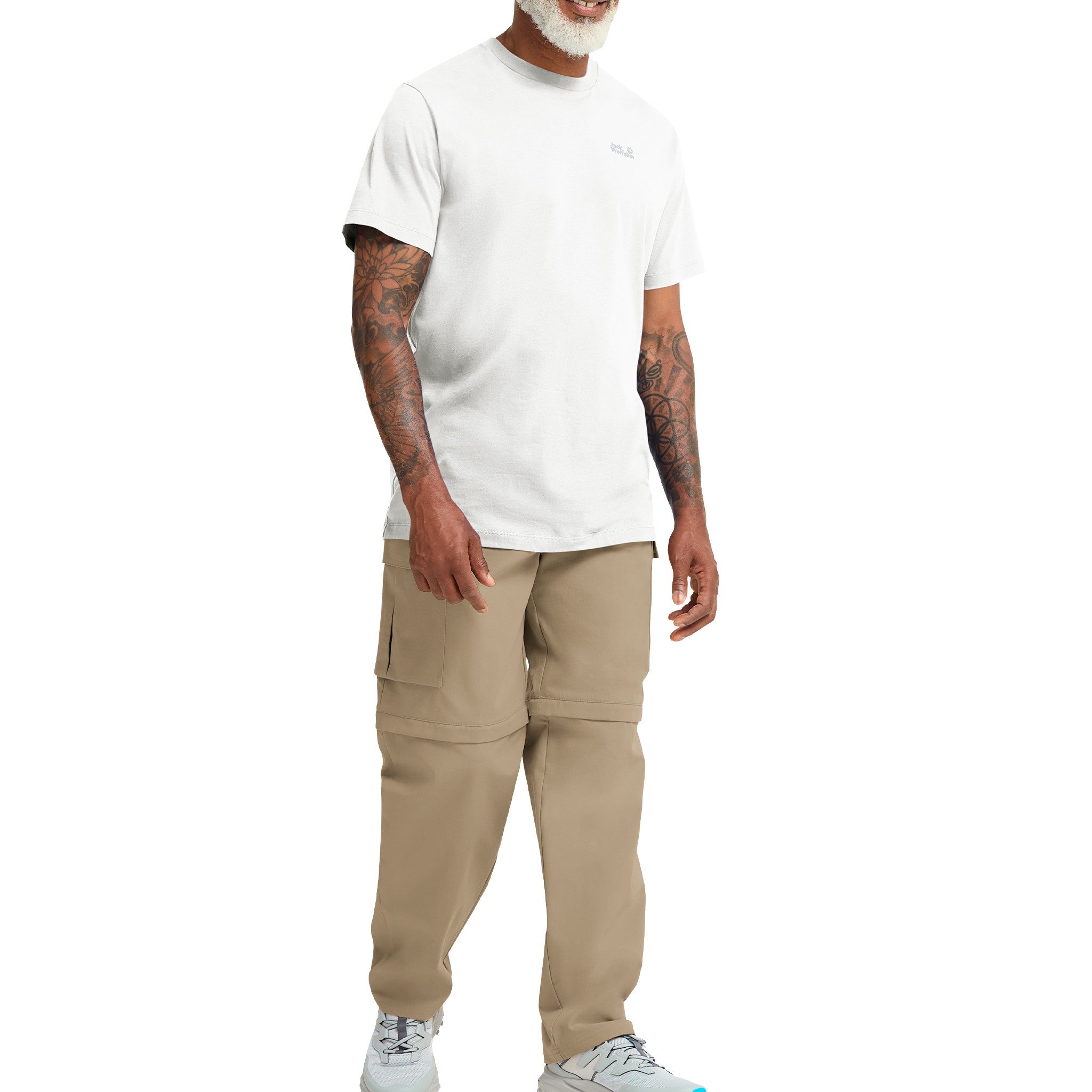Jack Wolfskin T-Shirt Essential T M mit Markenlogo – Bild 3 von 5