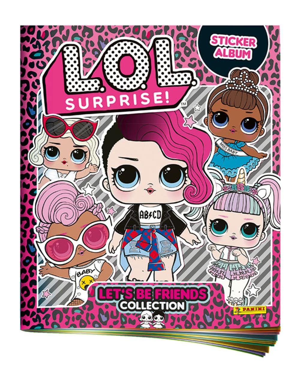 Panini Sticker LOL Surprise Sticker 2 Hybrid - 1 Album, (Set)