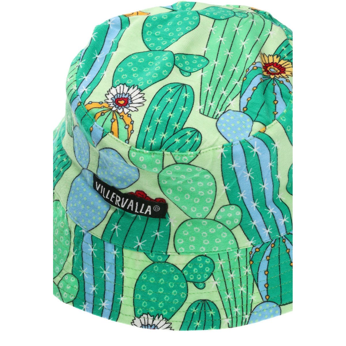 Villervalla Sonnenhut Kaktus Unisex Kinder (1-St) Kopfbedeckung, Sommerhut, Strandhut, Sonnenschutz, Sommer