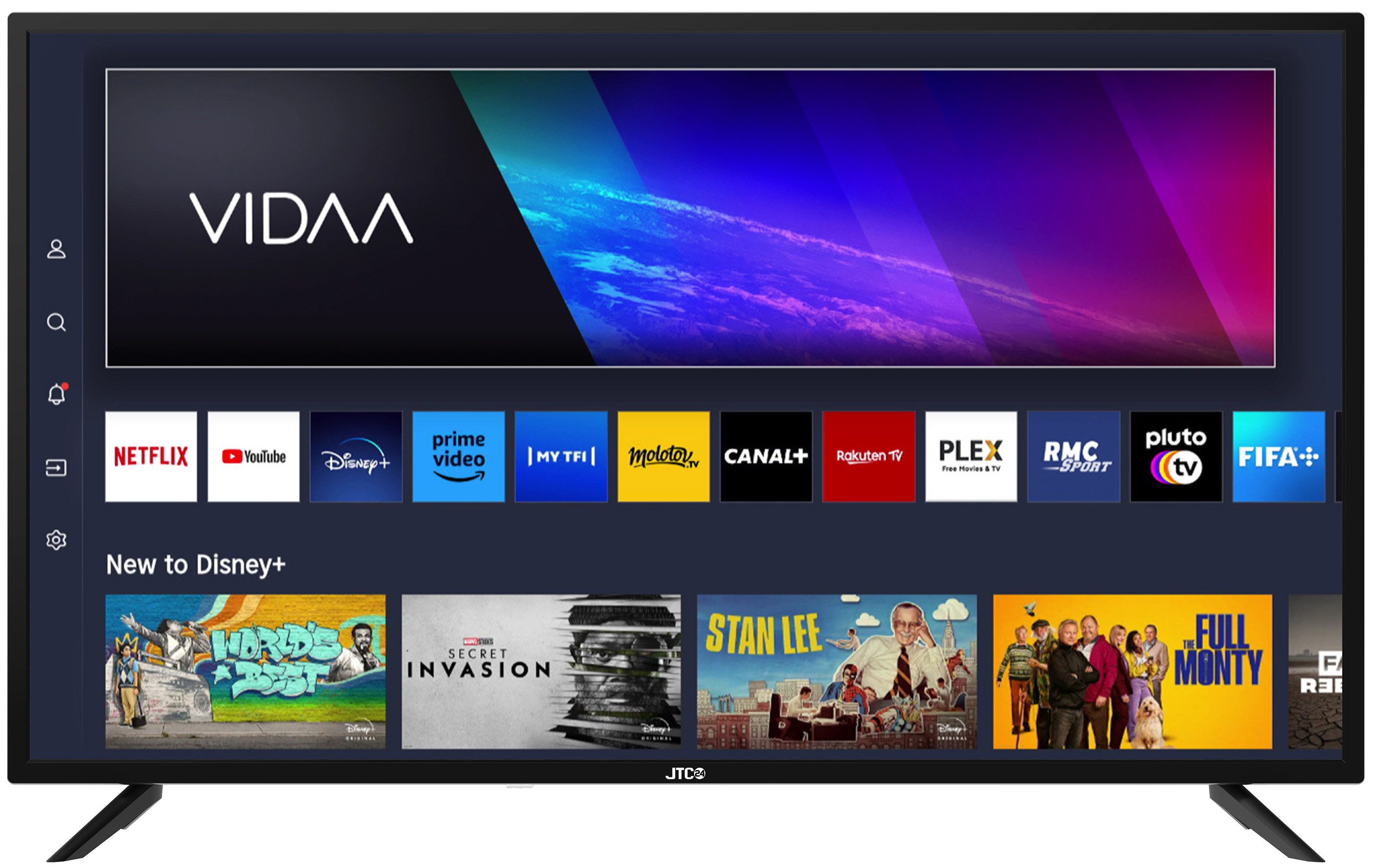 JTC-24 JTCS40F39401SL LED-Fernseher (101,00 cm/40 Zoll,  ! RABATT: 21.82%