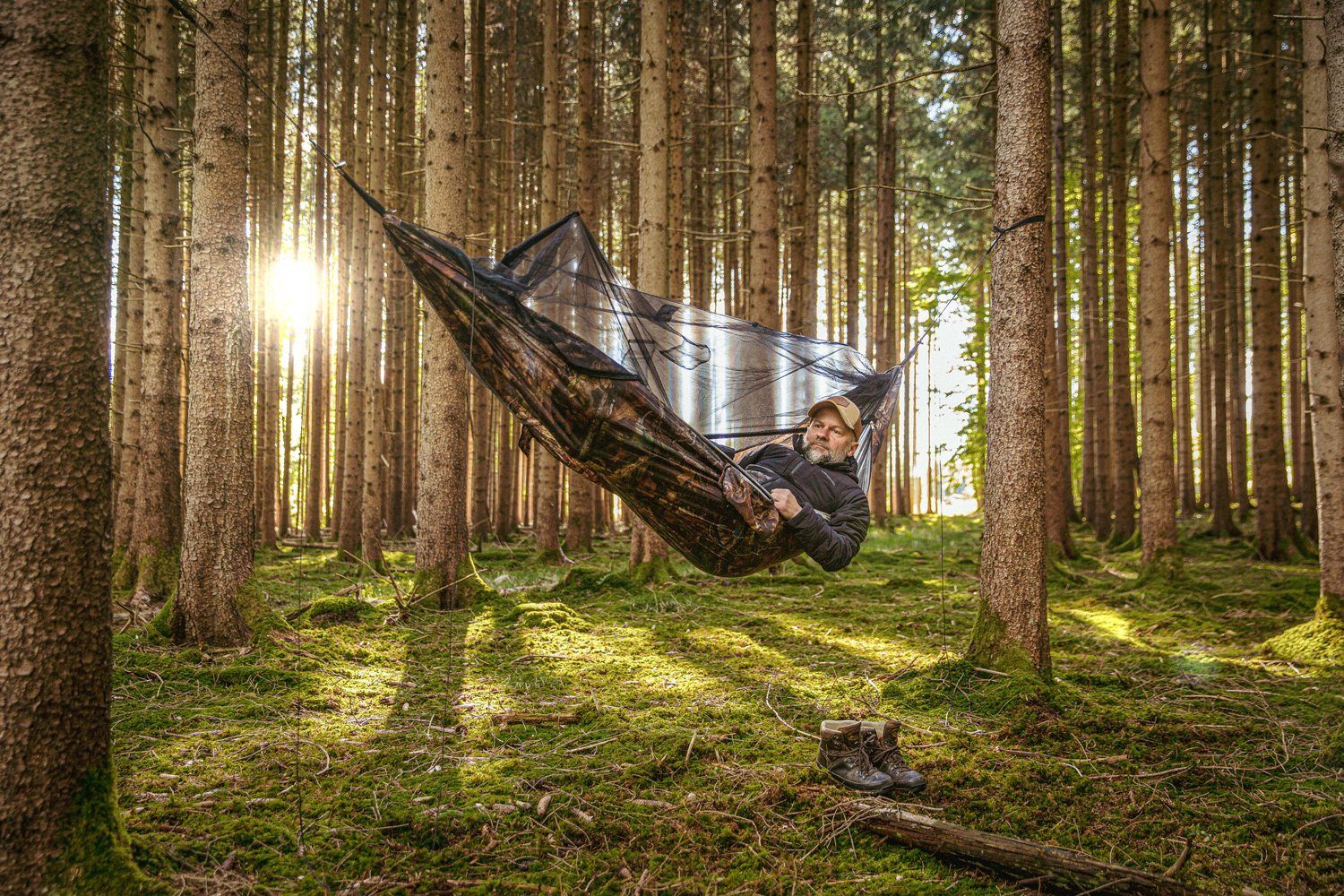 Amazonas Hängematte Ultraleicht Moskito Traveller Entspannung für Outdoor-Abenteuer