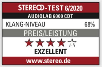 audiolab 6000 CDT CD-Player (CD-Lauferk OHNE ANALOGAUSGÄNGE)