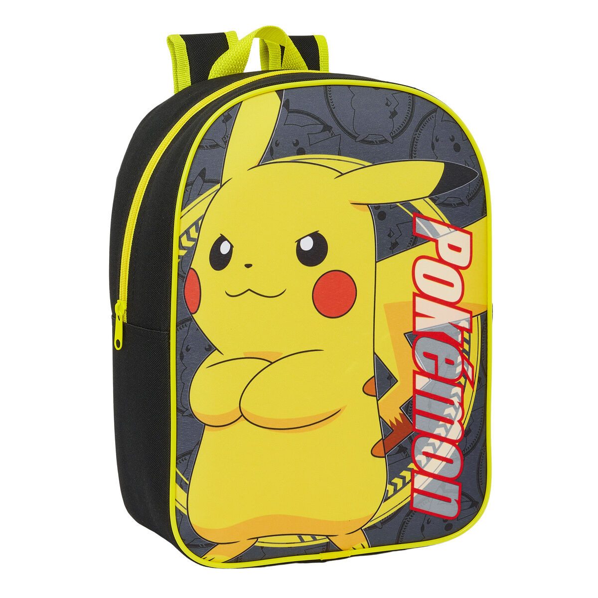 POKÉMON Kinderrucksack Kinderrucksack Pokémon für Kinder 25x34x10 cm bunte Kindergartentasche