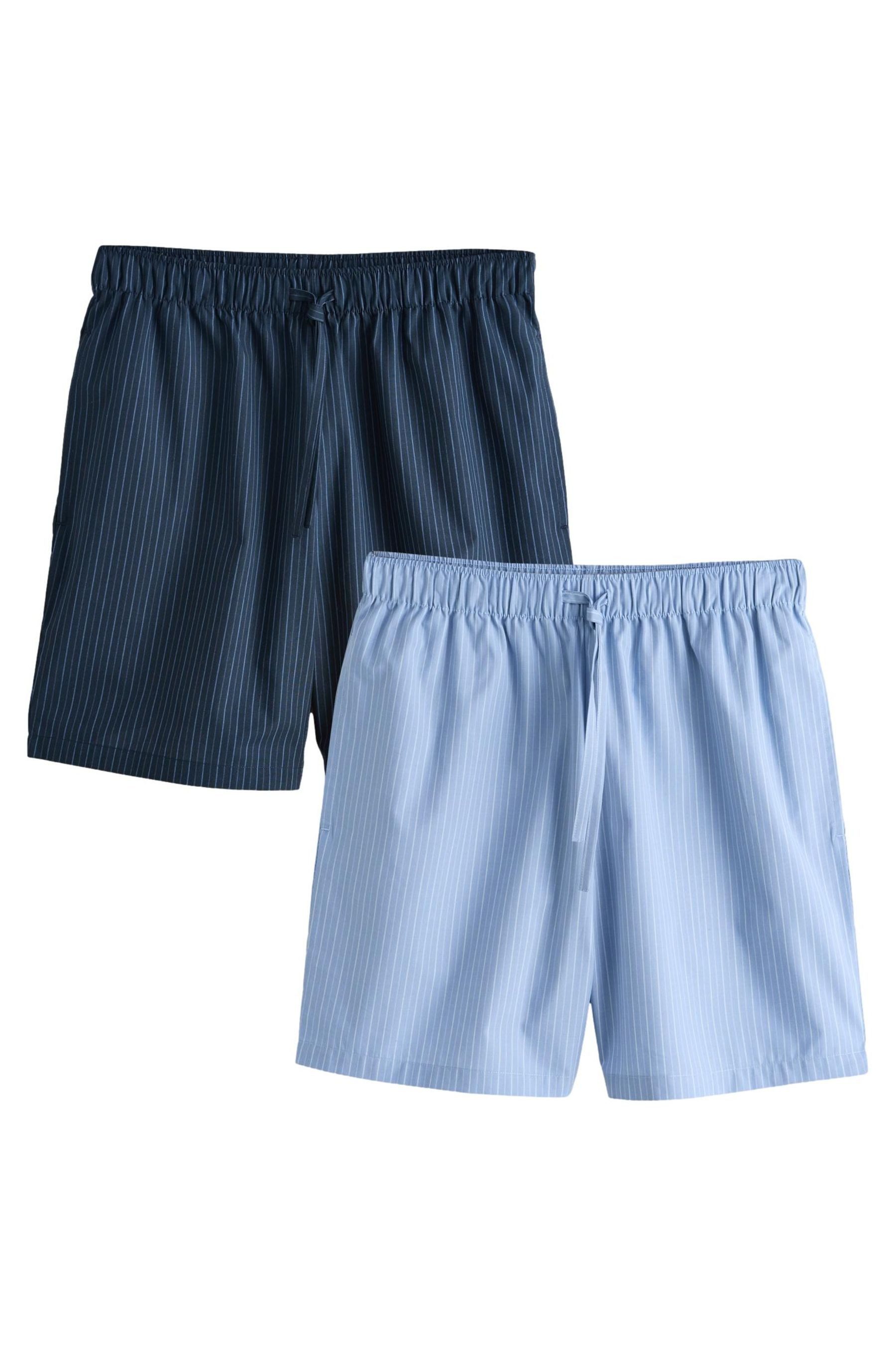Shorts Gestreifte Schlafanzugshorts im 2er-Pack