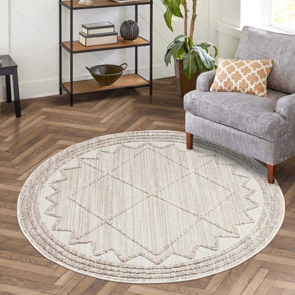 Carpet City Teppich CLASICO 8931, rund, günstig online kaufen
