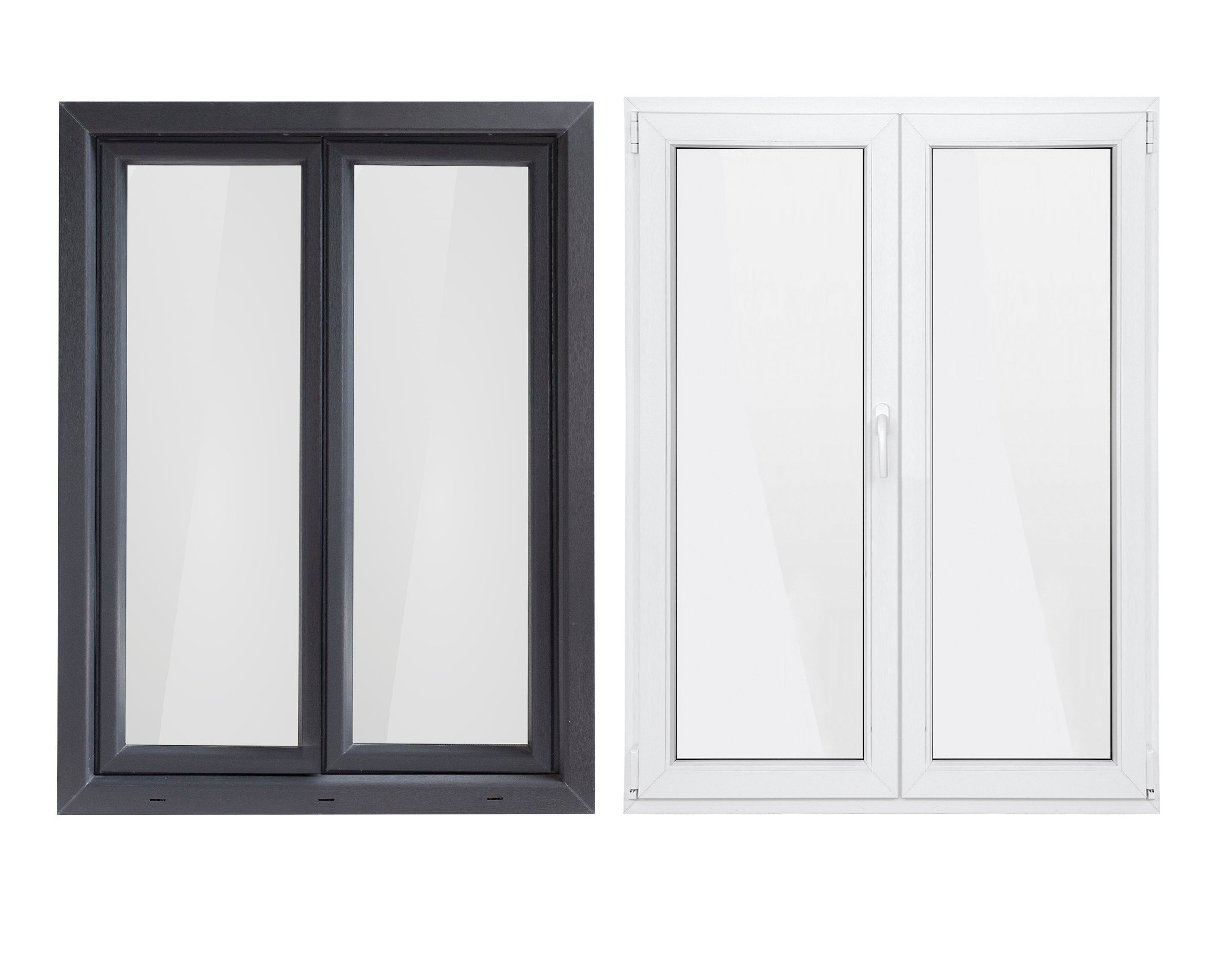 SN DECO GROUP Kunststofffenster Fenster, 2 günstig online kaufen