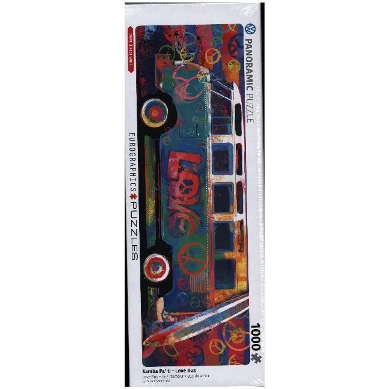 EUROGRAPHICS Puzzle Love Bus (Puzzle), 1000 Puzzleteile