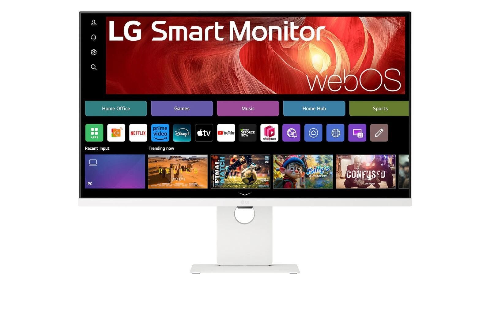 LG LG 36,5 Zoll 4K-UHD Smart Monitor mit webOS TFT-Monitor (3840 x 2160, 5 ms Reaktionszeit, 60 Hz, IPS Panel)
