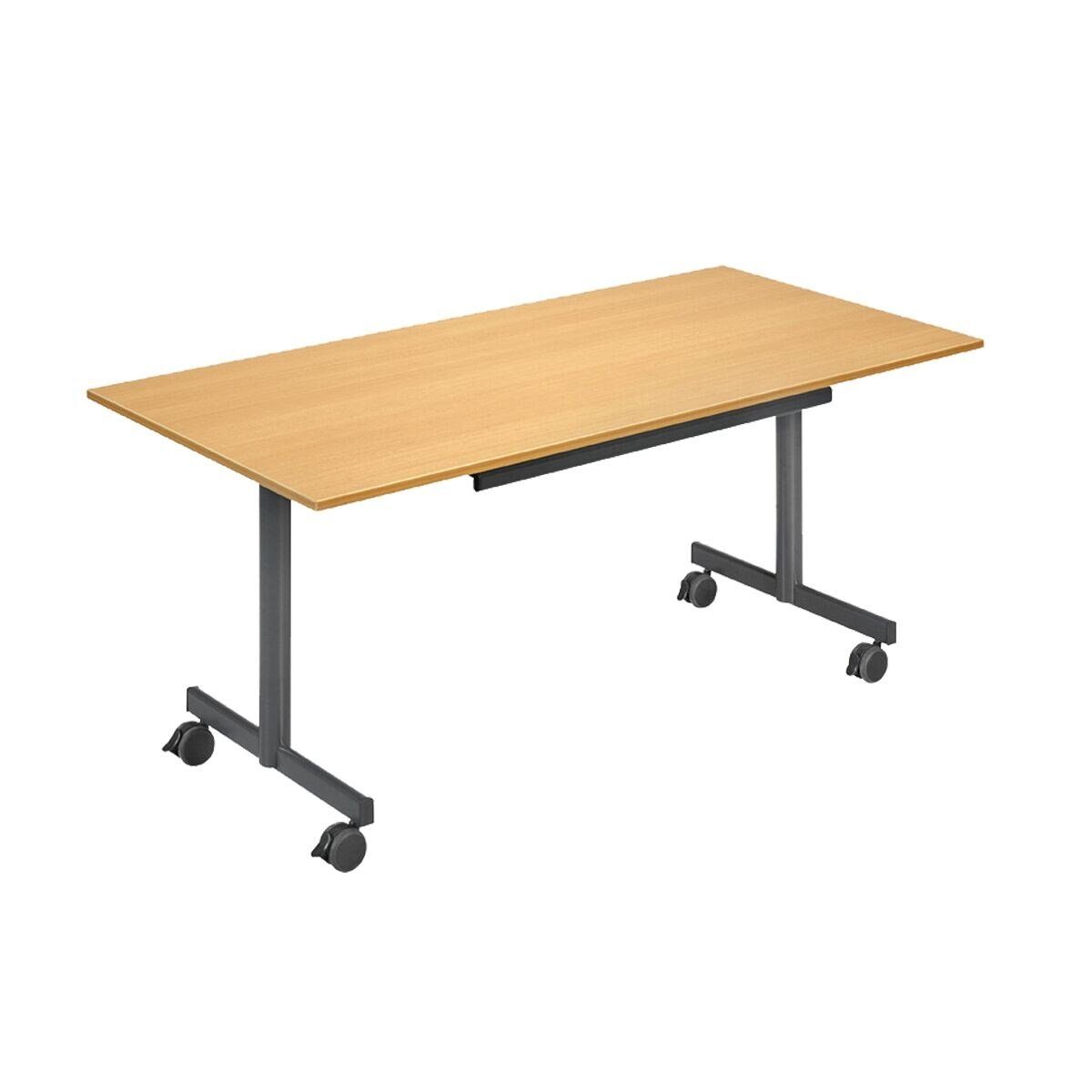 SODEMATUB Klapptisch, mit kippbarer Platte und Rollen