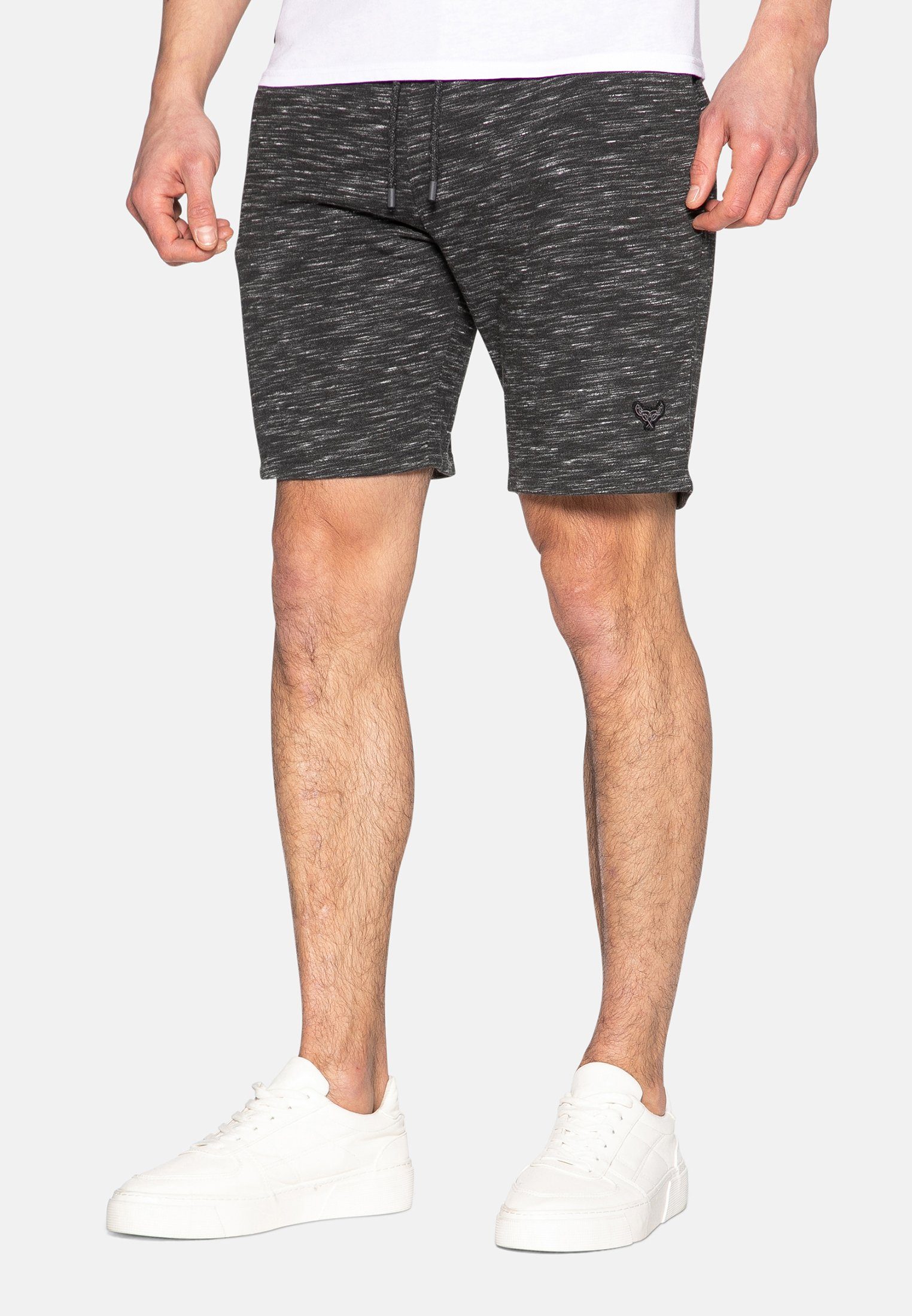 Space Charcoal Leo Sweatshorts Threadbare Dye