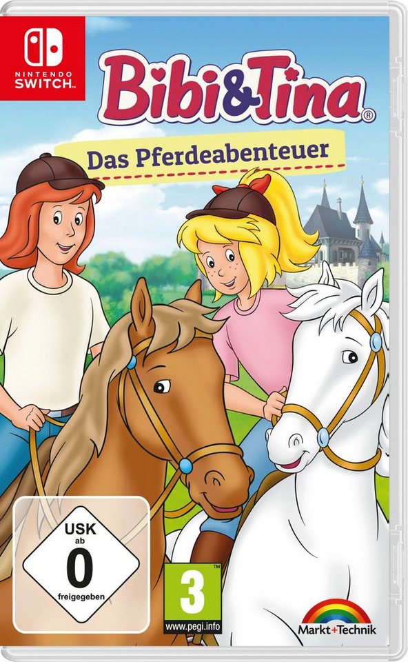Bibi & Tina: Das Pferdeabenteuer Nintendo Switch, Spiele vier tolle  Pferde-Minigames: Striegeln, Hufpflege, Füttern und Schmücken