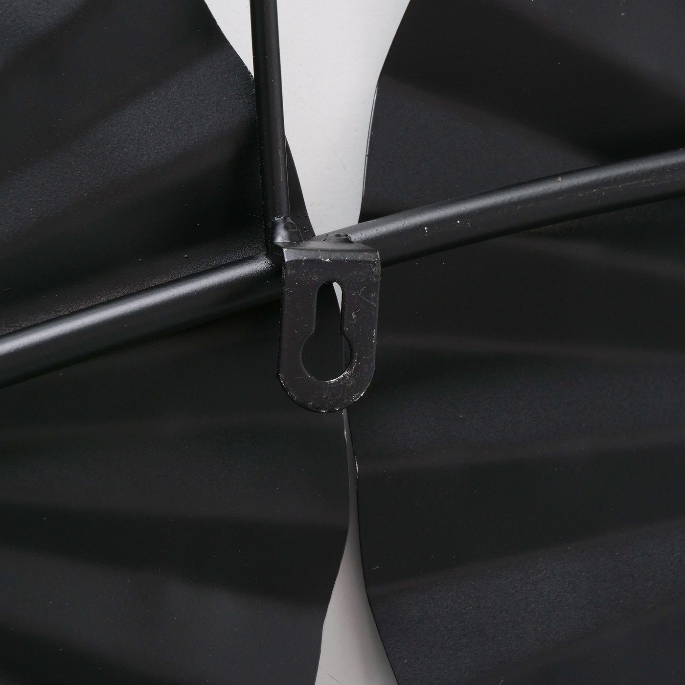 Metall braun/schwarz/silber "Olymp" in Kreise BOLTZE B100cm, aus Wanddekoobjekt