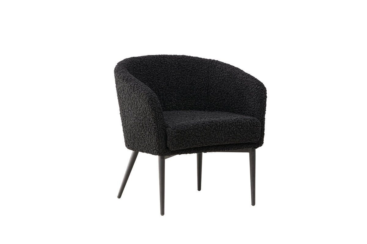Luxusbetten24 Sessel Comfy, mit Teddyfell