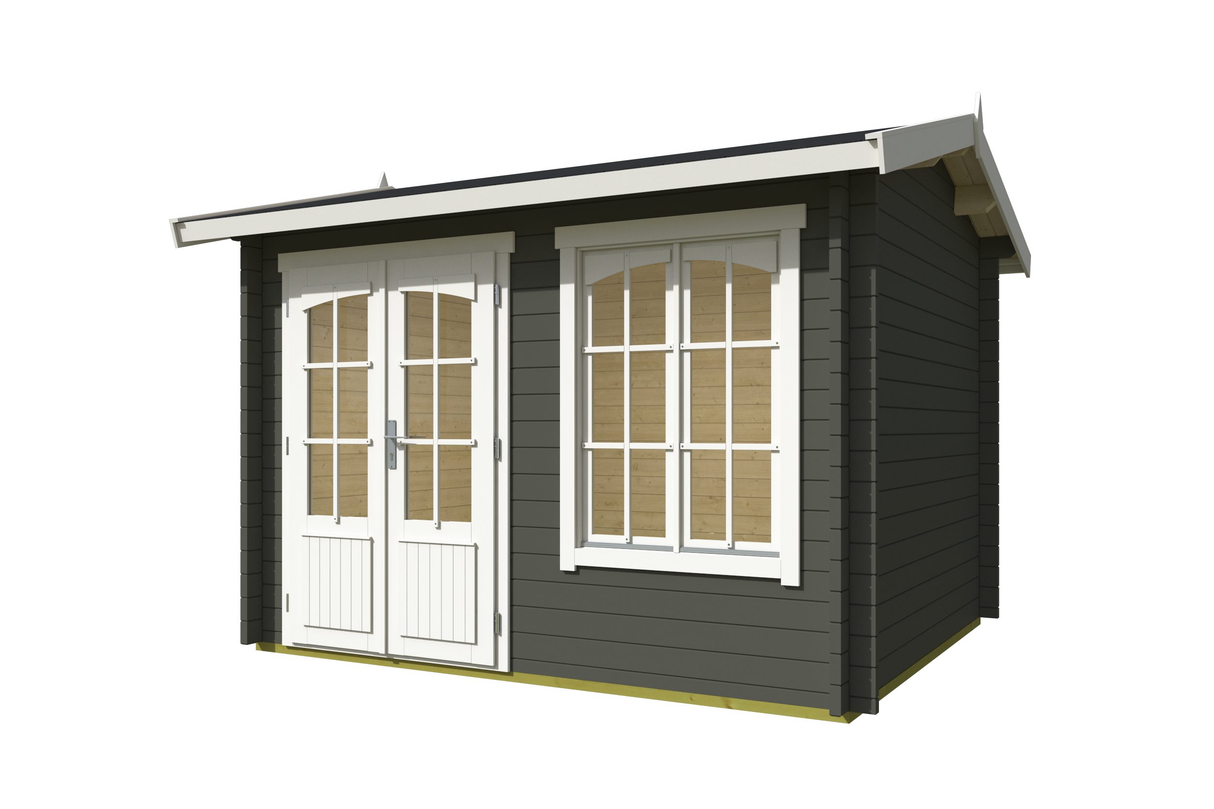 Nordic Holz Gartenhaus ALEX, BxT: 340x308,3 cm