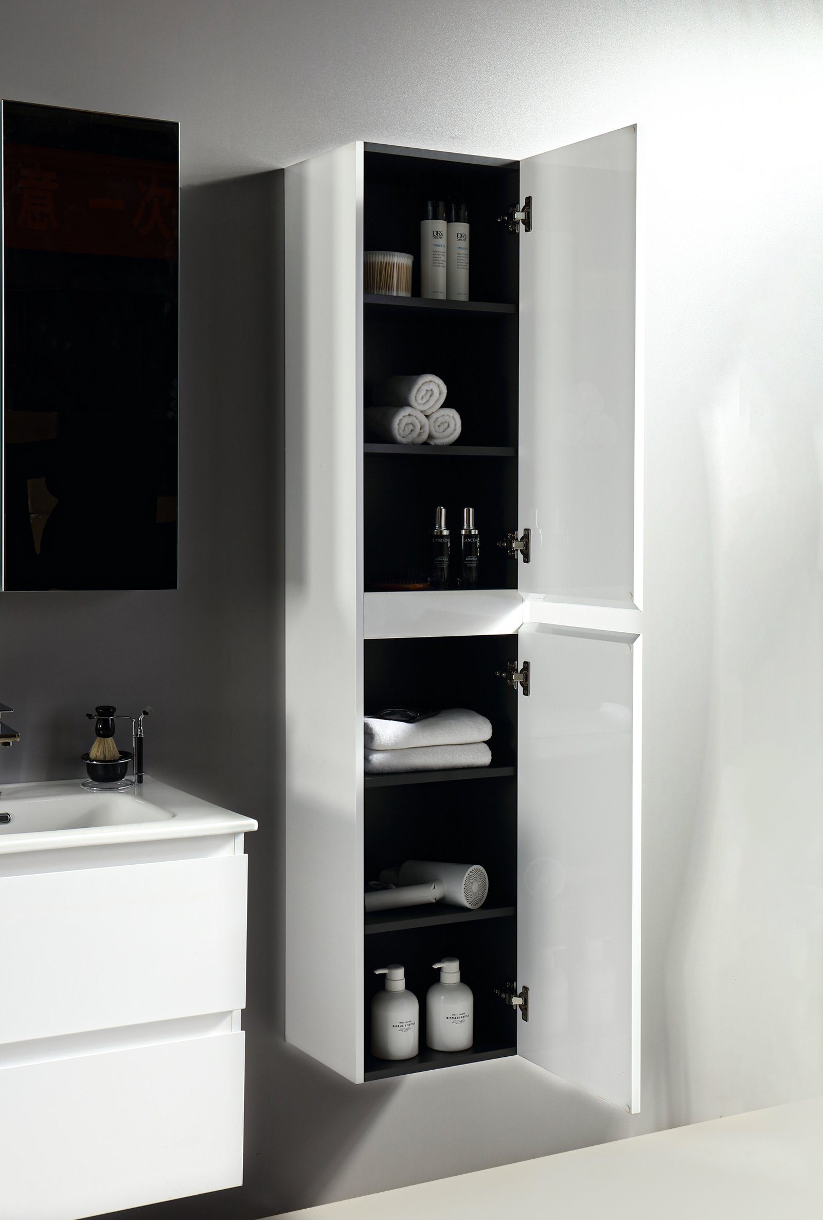 Alpenberger Badmöbel-Set - Badschrank Badezimmerschrank, (Badezimmer günstig online kaufen