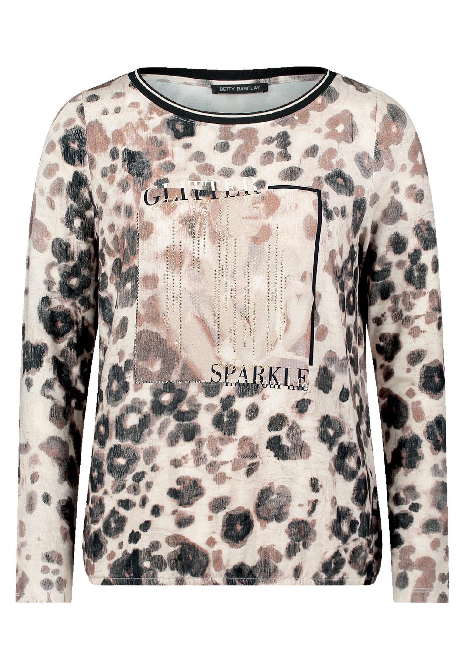 Betty Barclay Kurzarmshirt Damen mit Gummizug (1-tlg)