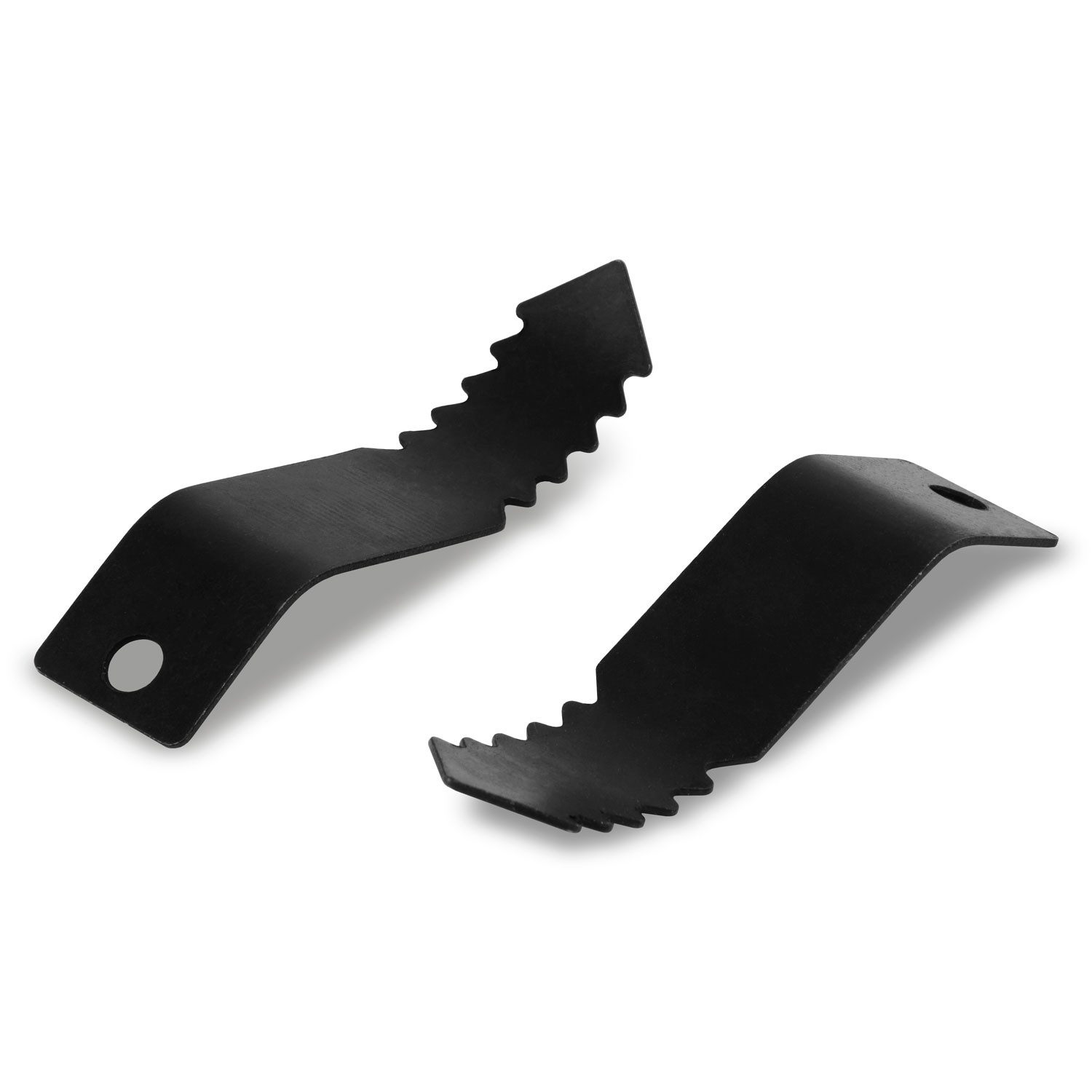 EBERTH Rohrreinigungsspirale Gezackter Gabelschneidkopf für Rohrreinigungsmaschine, (2 tlg), Arrow Cutter für Rohre mit Ø 50-125mm, Kupplung M6, Stahl
