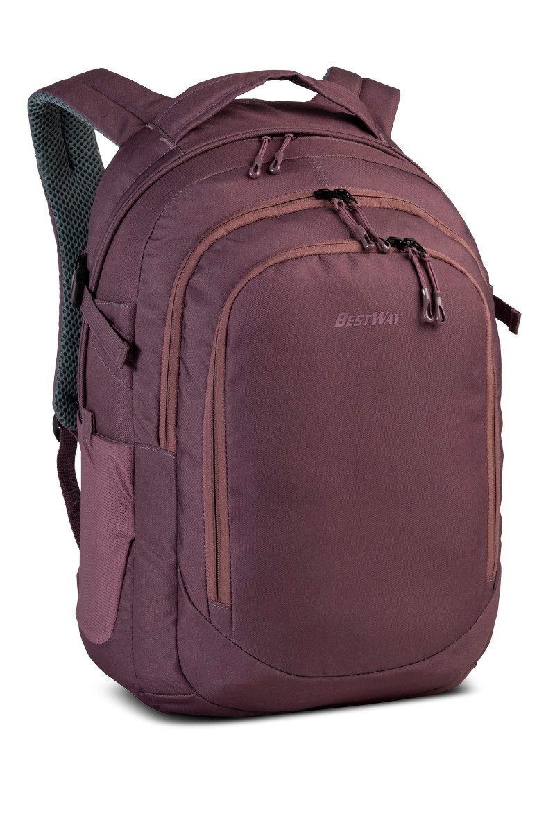 BESTWAY Schulrucksack BestWay Rucksack mit zwei Hauptfächern und Brustgurt