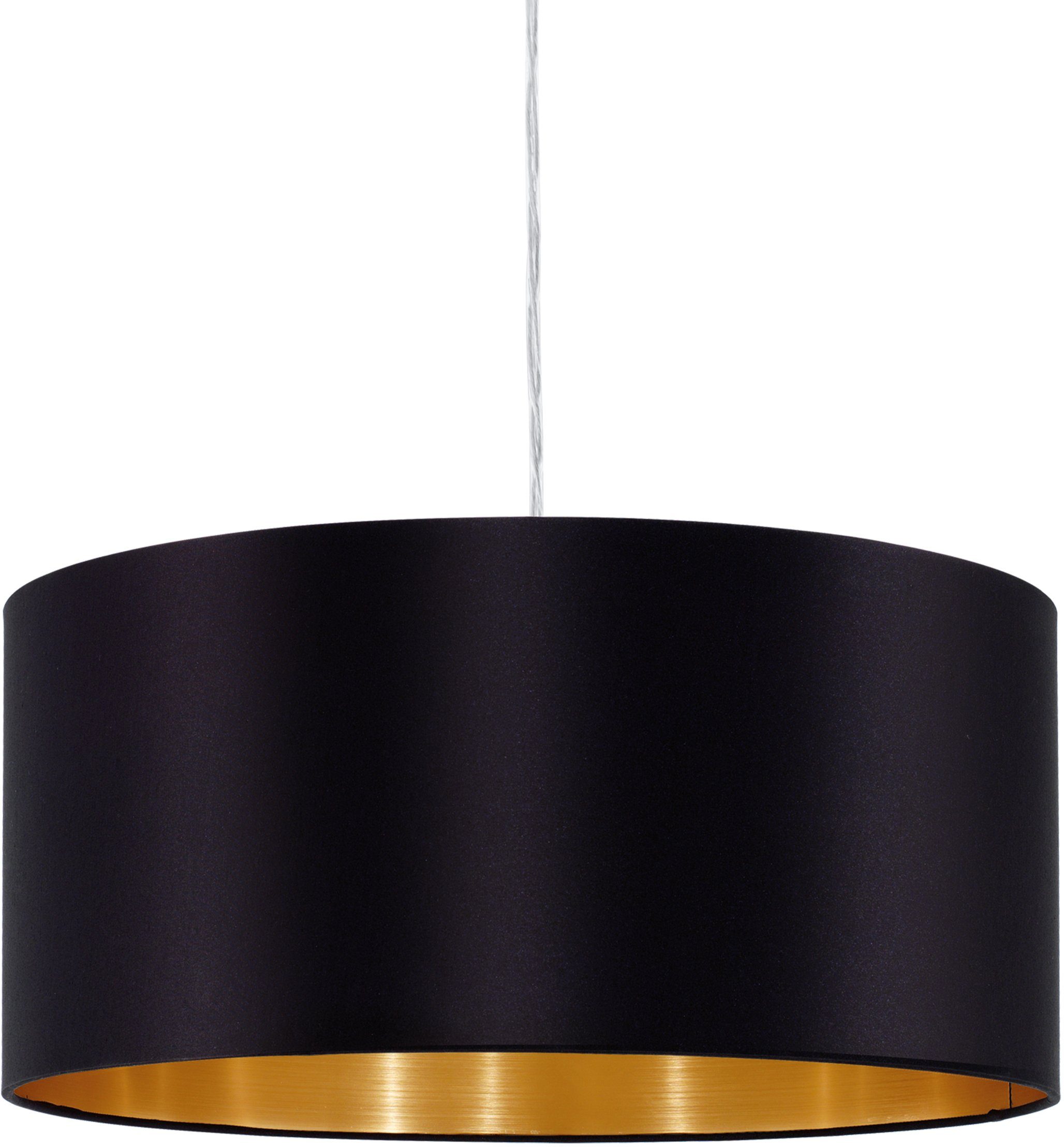 EGLO Hängeleuchte MASERLO, Leuchtmittel ohne 38 cm ca. Pendelleuchte, wechselbar, Durchmesser: Leuchtmittel, Pendellampe