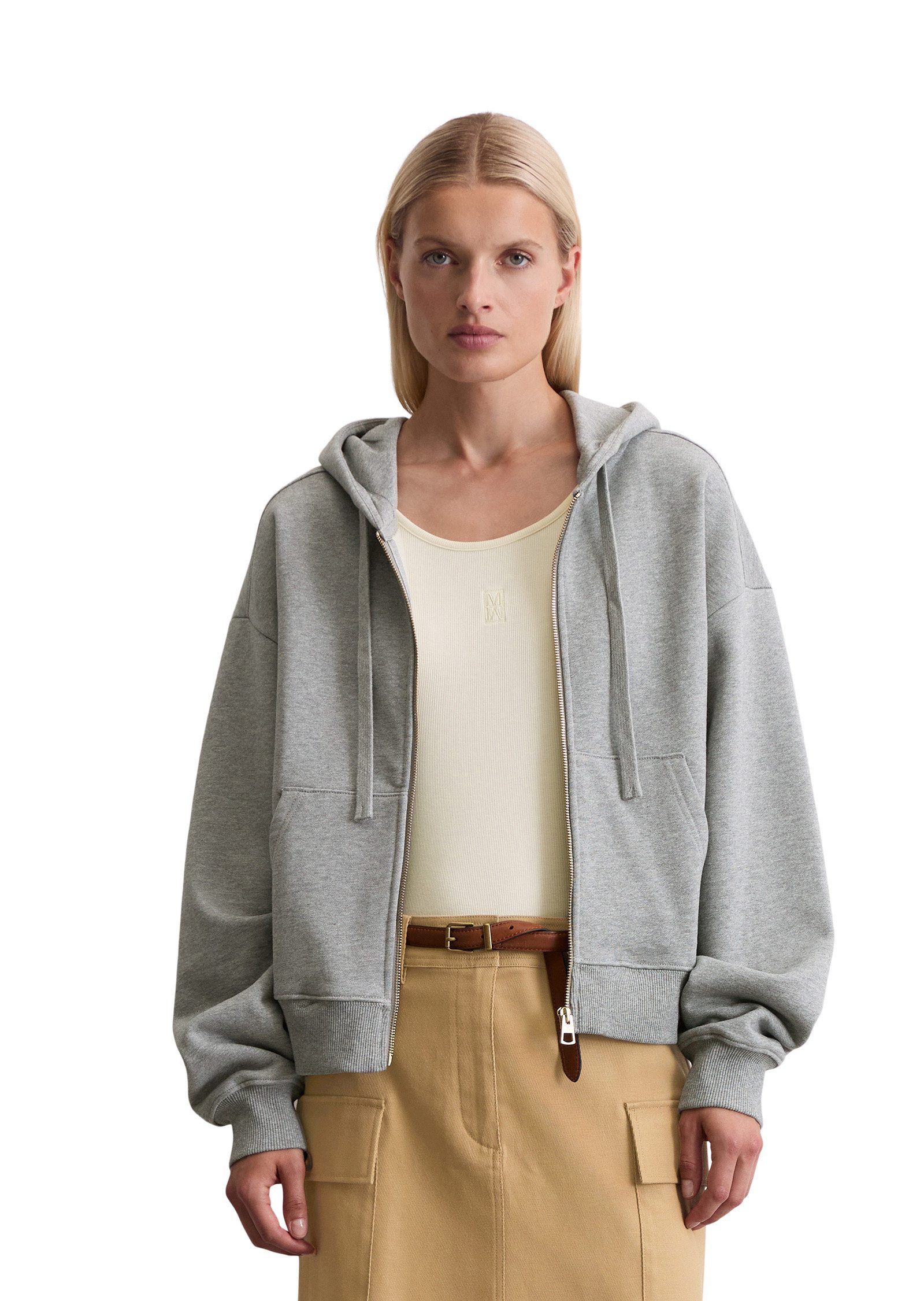 Marc O'Polo Sweatjacke aus reinem Organic Cotton