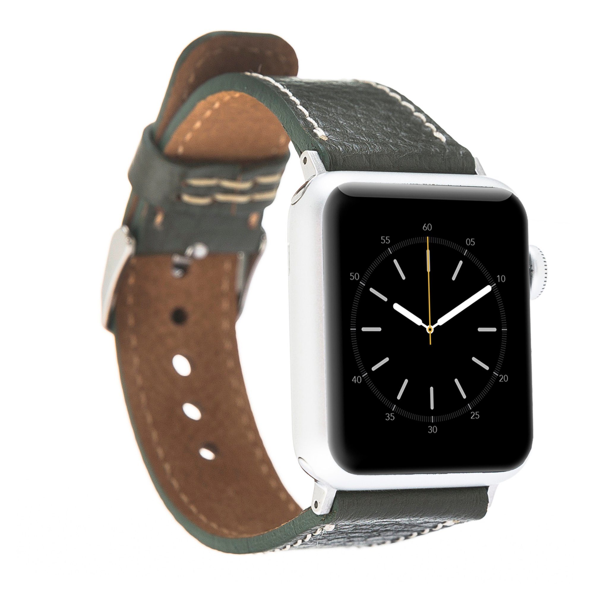 Renna Leather Smartwatch-Armband Apple Watch Band für Series 10 / Ultra/9/SE/8-1 Echtleder Armband