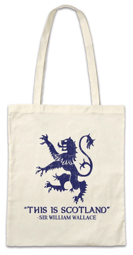 Beuteltasche This Is Scotland Stofftasche King William Wallace Scotland Scots