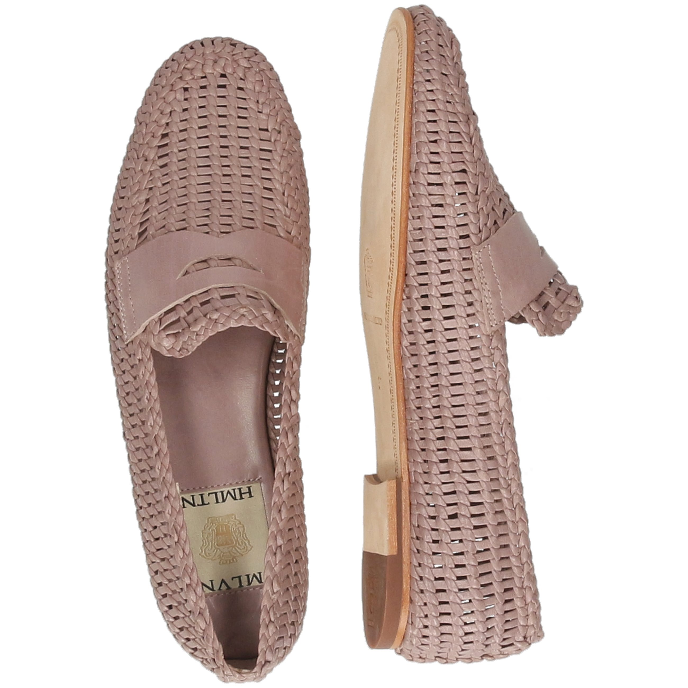 Hamilton Goat Rose Loafer 4 Melvin & Mandy Footbed