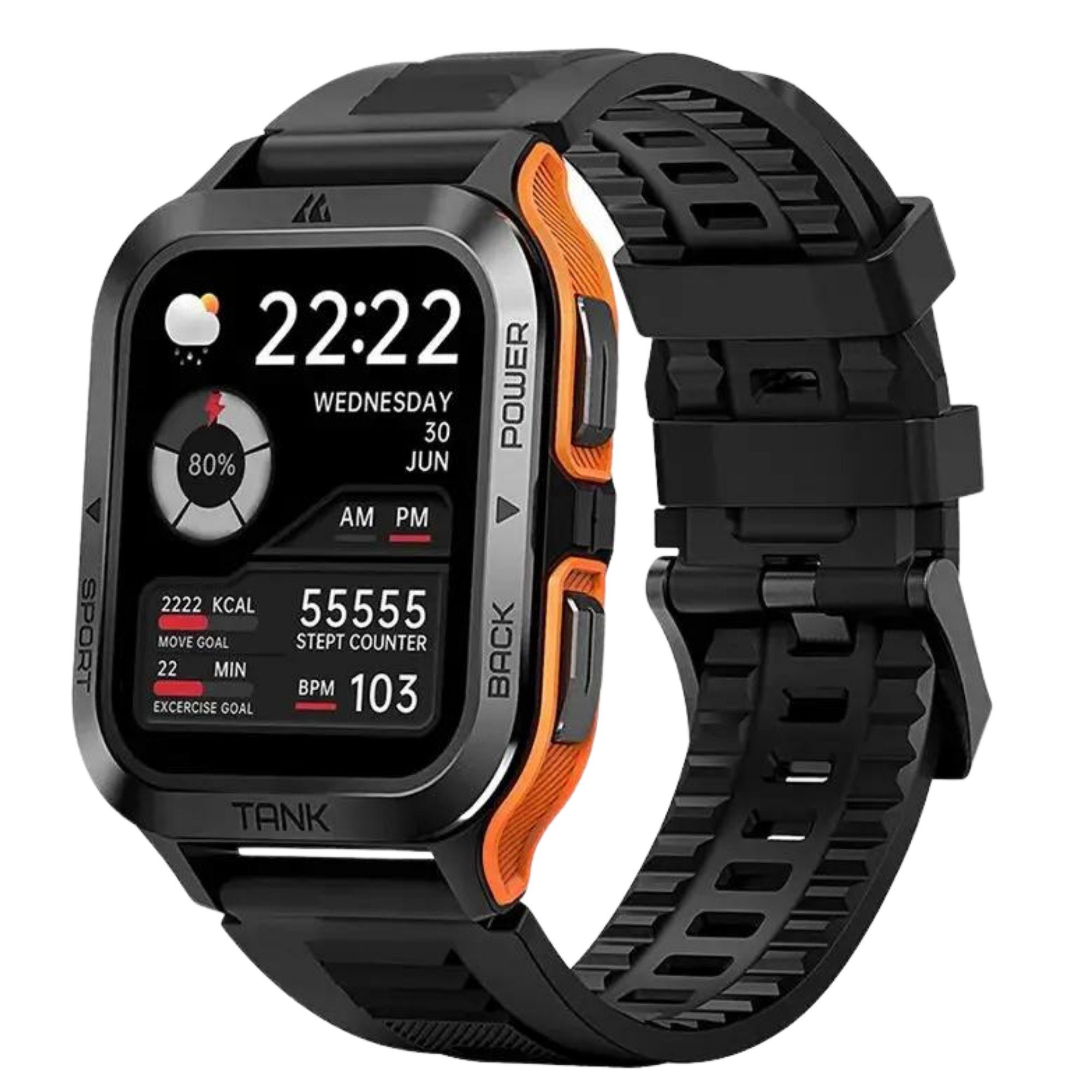 Maxcom Defender Pro Smartwatch Schwarz Smartwatch