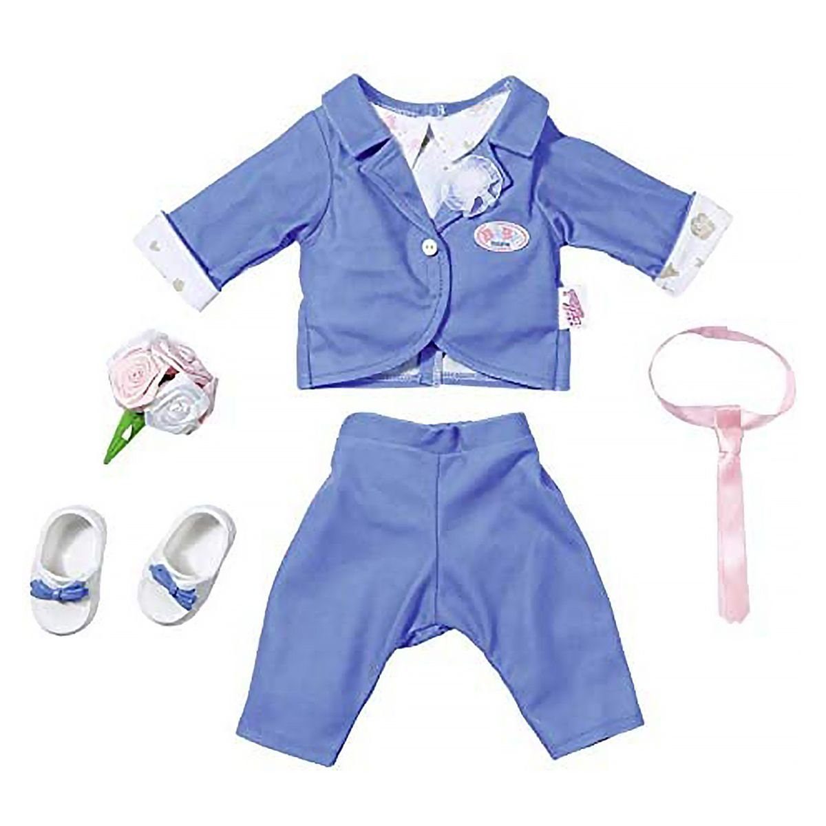 Zapf Creation® Puppen Accessoires-Set Zapf 826874 - BABY born - Boutique Deluxe - Bräutigam Anzug, 43 cm