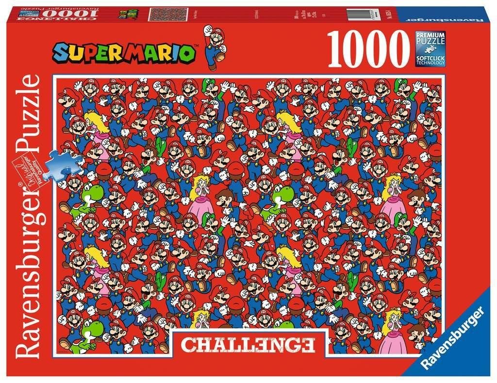 Ravensburger Puzzle 16525 Super Mario Teile Bros challenge 1000 1000 Puzzle, Puzzleteile