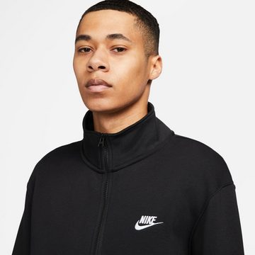 Nike Sportswear Sweatshirt CLUB MEN'S BRUSHED-BACK 1/-ZIP PULLOVER