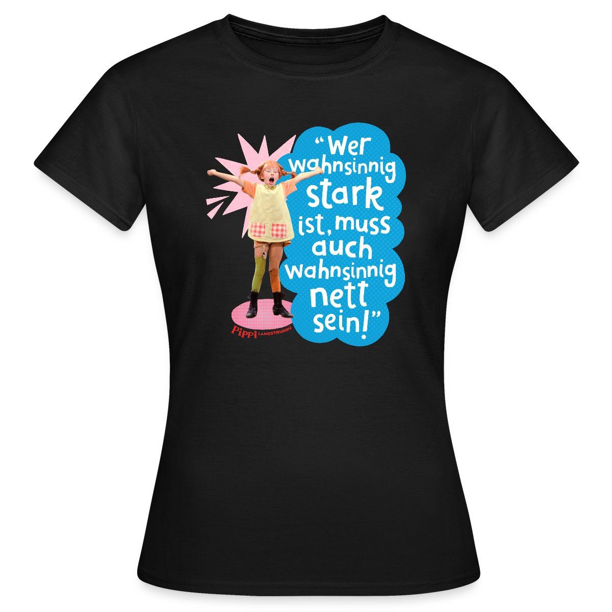 Spreadshirt T-Shirt Pippi Langstrumpf Mit Spruch günstig online kaufen