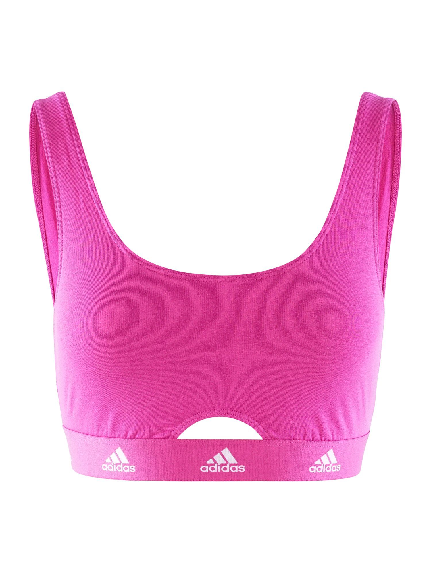 BRALETTE Sportswear Bustier SCOOP adidas beere