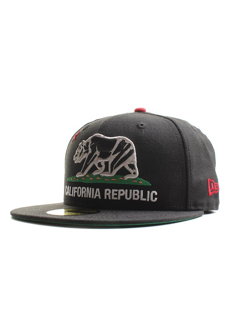 New Era Fitted Cap New Era Bla 59Fifty Cap CALIFORNIA REPUBLIC Schwarz günstig online kaufen