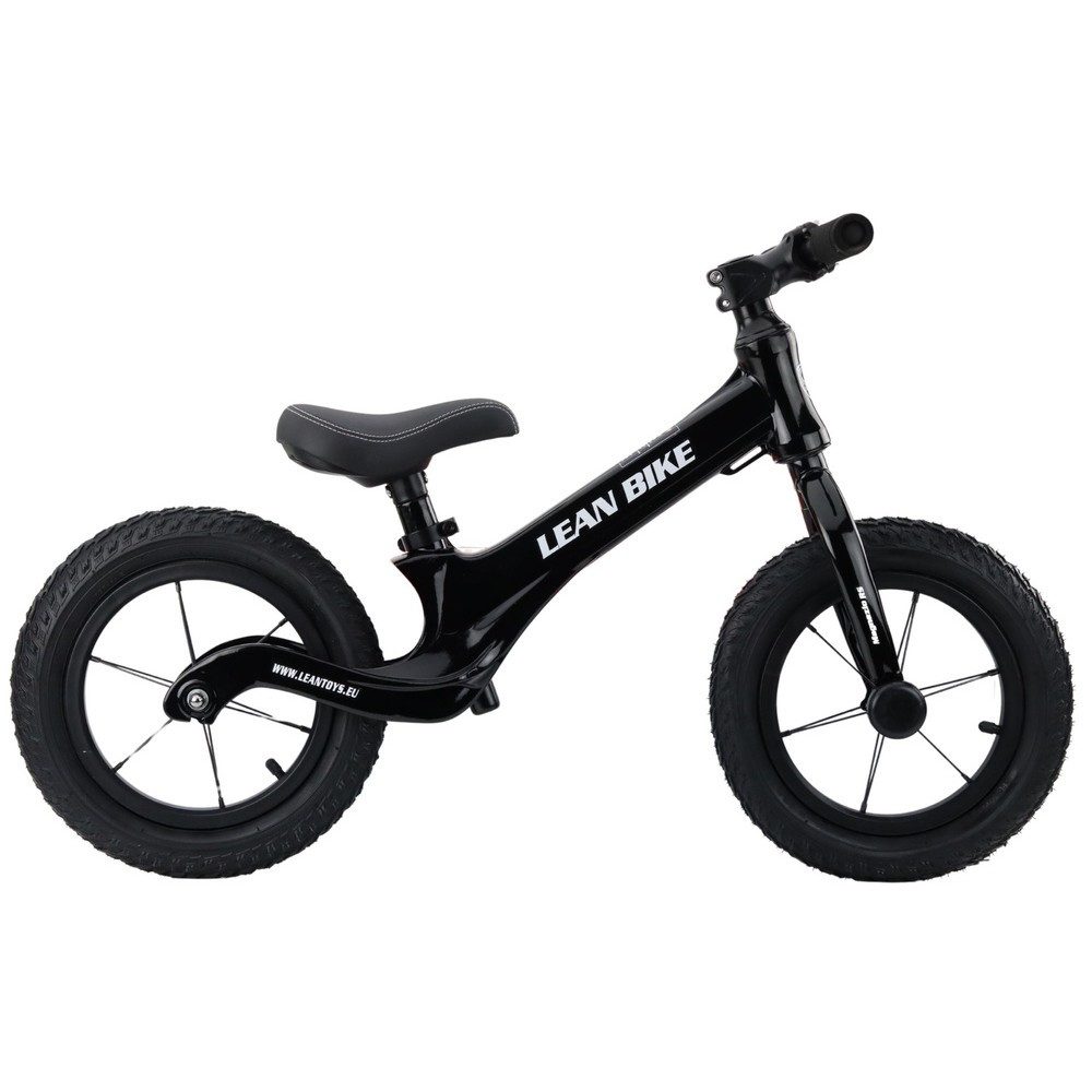 LEAN TOYS Laufrad Kinderrad Balancerad Lernrad 12 Zoll, Magnesiumrahmen, Luftreifen, 3,5 kg leicht